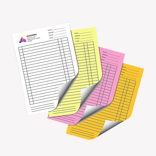 4 Part Carbonless Forms 3