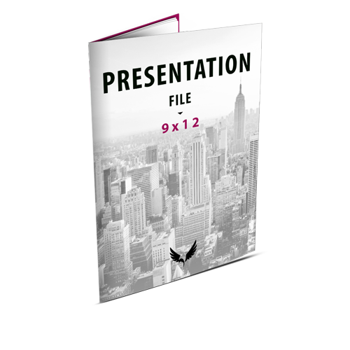 9x12 Presentation Folder