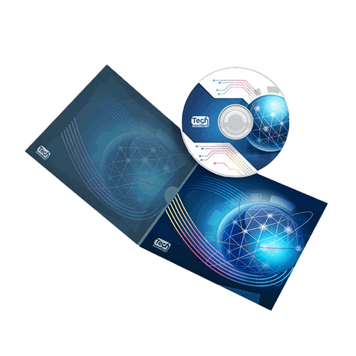 4 panel cd jackets with both side full colour printing, holds two CDs